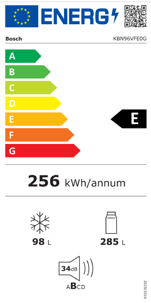 COMBI CONGELADOR NO FROST BOSCH KBN96VFE0